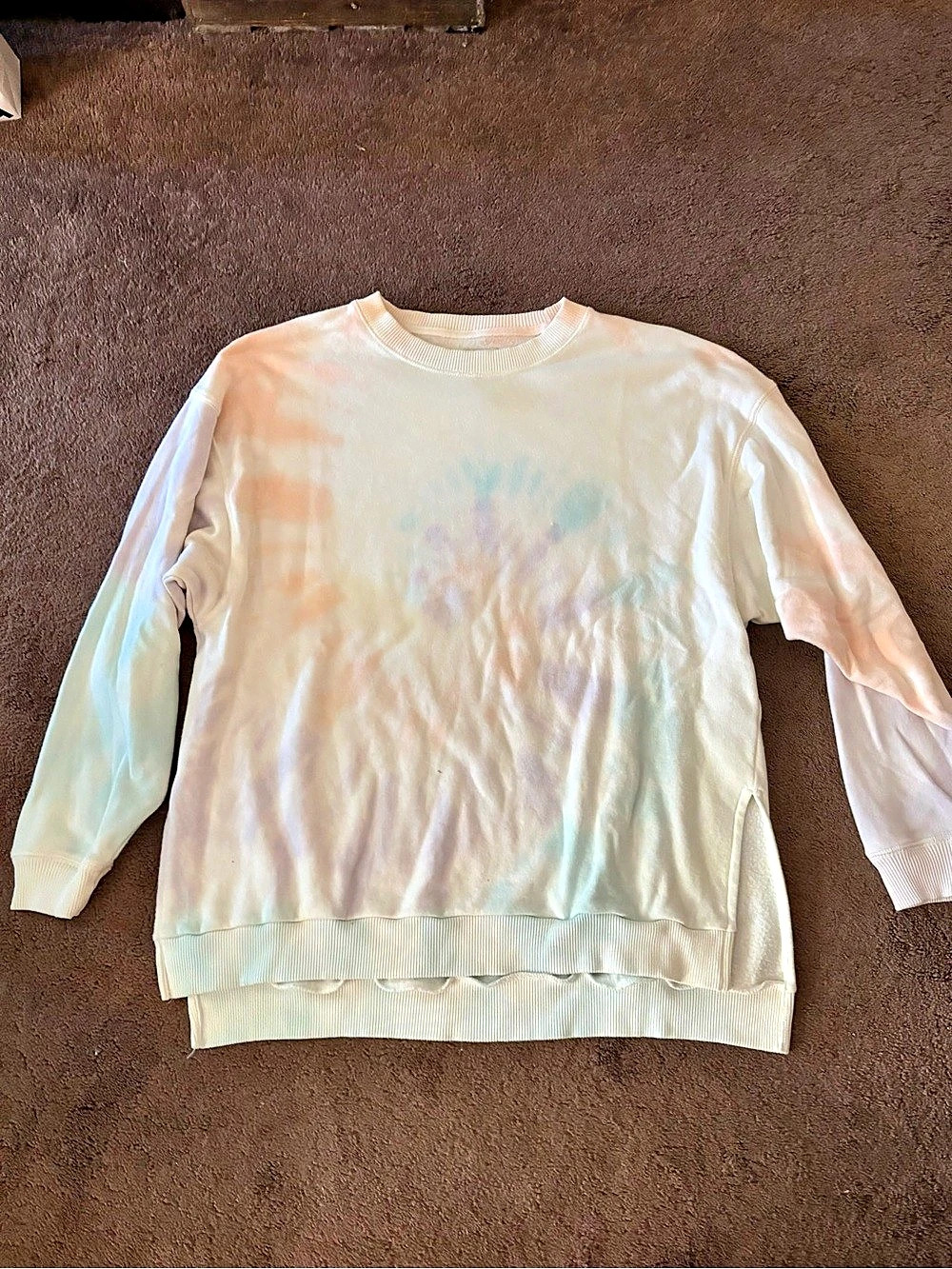American Eagle Jegging Fit Sweatshirt Tie-Dye Sweatshirt Size XXS